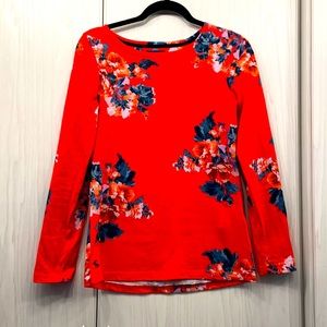 Floral Boatneck Top by Joules